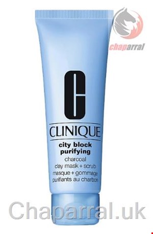 ماسک زغال و اسکراب لایه بردار کلینیک آمریکا Clinique City Block Purifying Charcoal Clay Mask Scrub 100ml