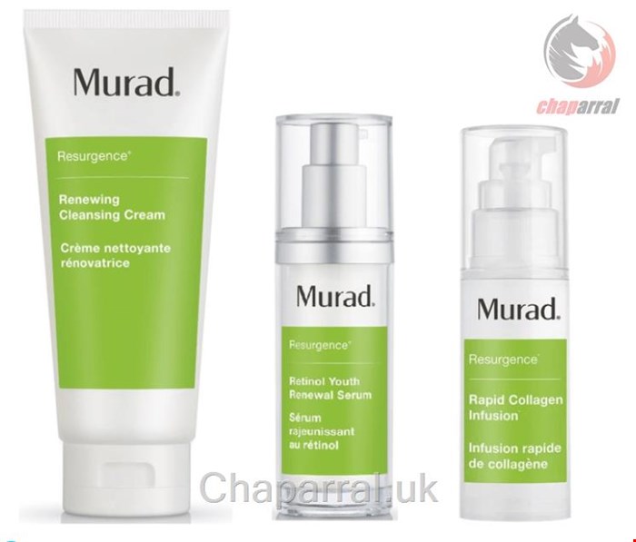 ست مراقبت پوست جوانساز رتینول مورد آمریکا Murad - Trial Set Retinol