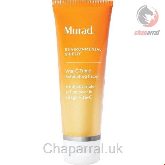 کرم صورت لایه بردار سه گانه فیزیکی شیمیایی آنزیمی Murad - Vita-C Triple Exfoliating Facial 80 ml