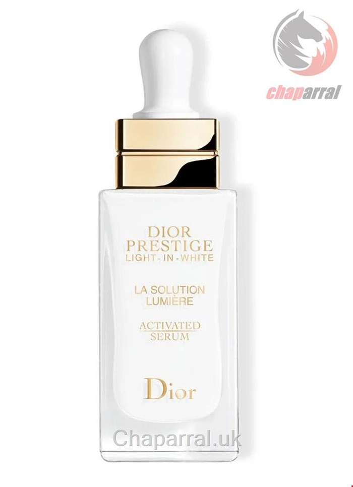 سرم فوق العاده روشن کننده و بازسازی کننده پوست صورت دیور فرانسه DIOR PRESTIGE LIGHT-IN-WHITE LA SOLUTION LUMIÈRE ACTIVATED SERUM