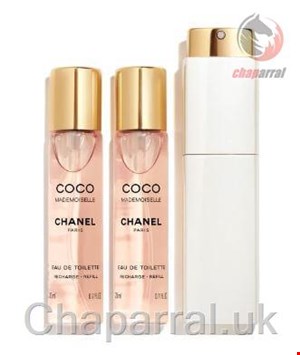 ست عطر ادو تویلت زنانه 3 تایی 20 میل کوکو مادمازل شنل فرانسه CHANEL COCO MADEMOISELLE EAU DE TOILET SPRAY 3 20ml 