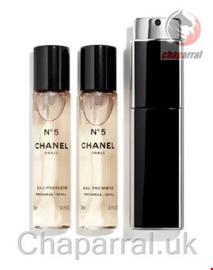 ست عطر ادو پرفیوم زنانه 3 تایی 20 میل N05 او پریمر شنل فرانسه CHANEL N05 EAU PREMIERE  EAU DE PERFUME SPRAY 3 20ml
