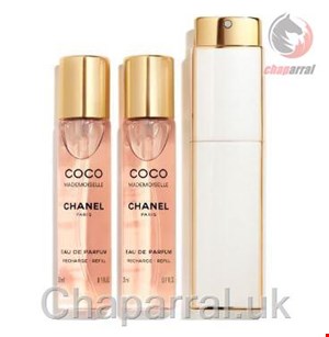 ست عطر ادو پرفیوم زنانه 3 تایی 20 میل کوکو مادمازل شنل فرانسه CHANEL COCO MADEMOISELLE EAU DE PERFUME SPRAY 3 20ml