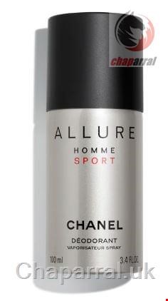 اسپری دئودورانت مردانه الور هوم اسپرت 100 میل شنل فرانسه CHANEL ALLURE HOMME SPORT DEODORANT SPRAY 100 ml