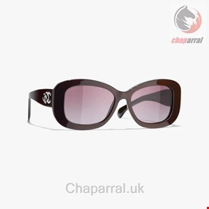 عینک آفتابی زنانه شنل فرانسه CHANEL RECHTECKIGE SONNENBRILLE 5468B 1705/S1