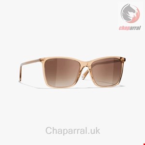 عینک آفتابی زنانه شنل فرانسه CHANEL QUADRATISCHE SONNENBRILLE 5447 1708/S5