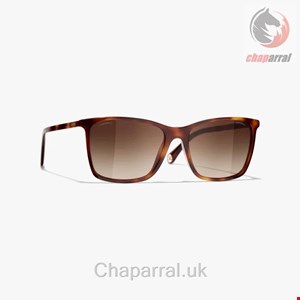 عینک آفتابی زنانه شنل فرانسه CHANEL QUADRATISCHE SONNENBRILLE 5447 C1295/S5