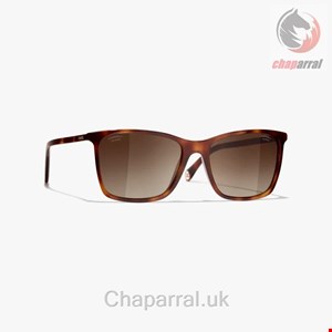 عینک آفتابی زنانه شنل فرانسه CHANEL QUADRATISCHE SONNENBRILLE 5447 C1295/S9