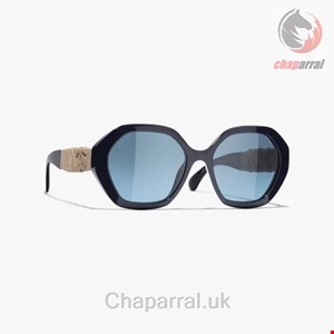 عینک آفتابی زنانه شنل فرانسه CHANEL RUNDE SONNENBRILLE 5475Q 1462/S2