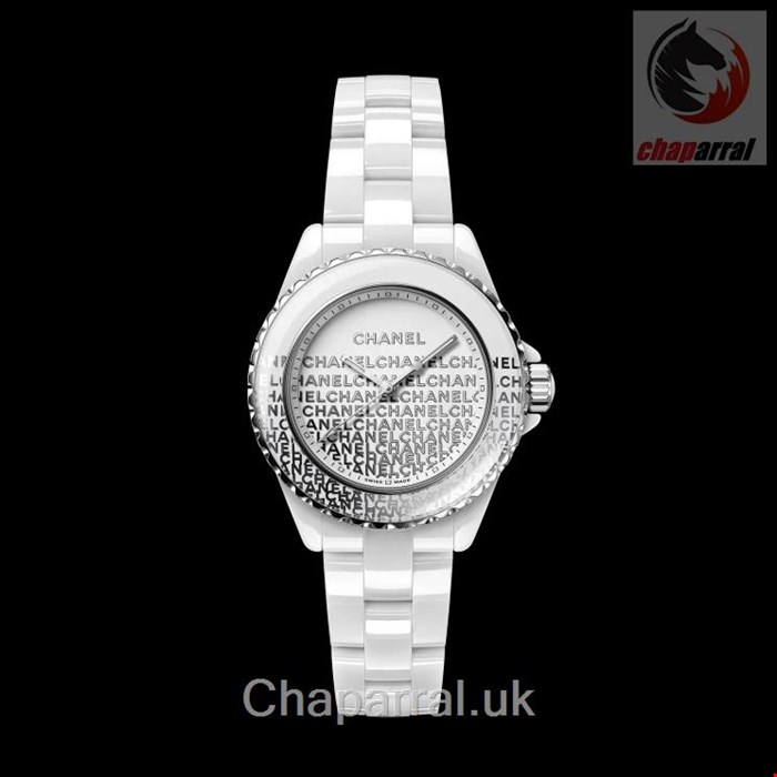 ساعت مچی زنانه سرامیکی شنل فرانسه CHANEL J12 WANTED DE CHANEL UHR, 33 MM H7419