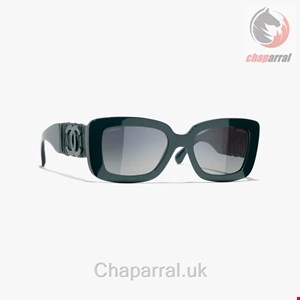 عینک آفتابی زنانه شنل فرانسه CHANEL RECHTECKIGE SONNENBRILLE 5473Q 1459/S6