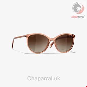 عینک آفتابی زنانه شنل فرانسه CHANEL PANTOS-SONNENBRILLE 5448 C1651/S9