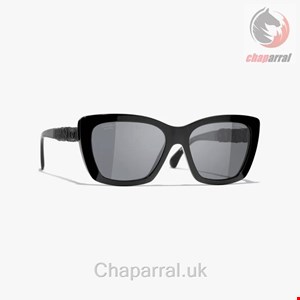عینک آفتابی زنانه شنل فرانسه CHANEL SCHMETTERLINGSFÖRMIGE SONNENBRILLE 5476Q C888/T8
