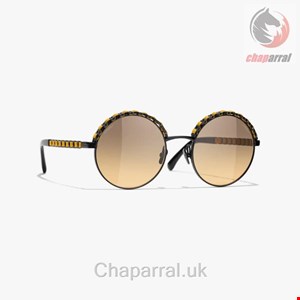 عینک آفتابی زنانه شنل فرانسه CHANEL RUNDE SONNENBRILLE 4265Q C101/11