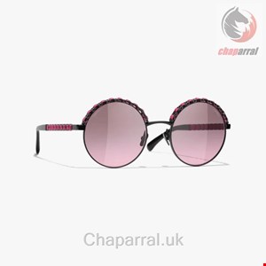 عینک آفتابی زنانه شنل فرانسه CHANEL RUNDE SONNENBRILLE 4265Q C101/S1