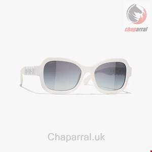 عینک آفتابی زنانه شنل فرانسه CHANEL RECHTECKIGE SONNENBRILLE 5465Q C716/S6