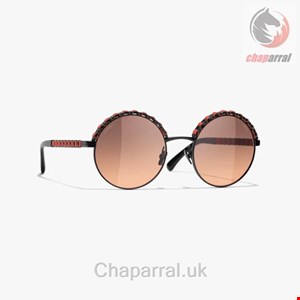 عینک آفتابی زنانه شنل فرانسه CHANEL RUNDE SONNENBRILLE 4265Q C101/18