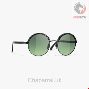 عینک آفتابی زنانه شنل فرانسه CHANEL RUNDE SONNENBRILLE 4265Q C101/2A