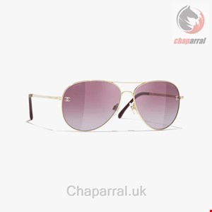 عینک آفتابی زنانه شنل فرانسه CHANEL PILOTENSONNENBRILLE 4189TQ C395/S1