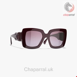 عینک آفتابی زنانه شنل فرانسه CHANEL QUADRATISCHE SONNENBRILLE 5474Q 1461/S1