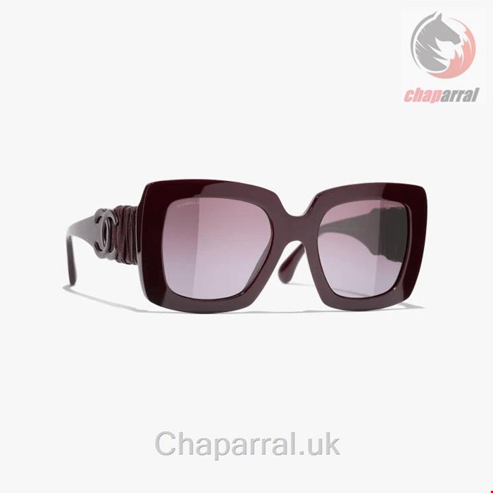 عینک آفتابی زنانه شنل فرانسه CHANEL QUADRATISCHE SONNENBRILLE 5474Q 1461/S1