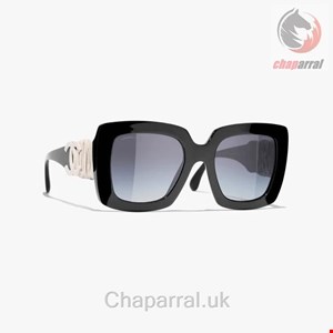عینک آفتابی زنانه شنل فرانسه CHANEL QUADRATISCHE SONNENBRILLE 5474Q 1082/S6