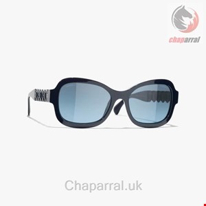 عینک آفتابی زنانه شنل فرانسه CHANEL RECHTECKIGE SONNENBRILLE 5465Q 1462/S2