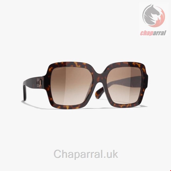 عینک آفتابی زنانه شنل فرانسه CHANEL QUADRATISCHE SONNENBRILLE 5479 C714/S5