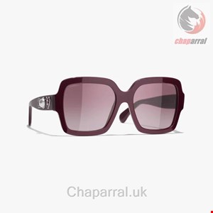 عینک آفتابی زنانه شنل فرانسه CHANEL QUADRATISCHE SONNENBRILLE 5479 1448/S1