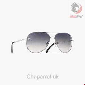 عینک آفتابی زنانه شنل فرانسه CHANEL PILOTENSONNENBRILLE 4189TQ N124/S8