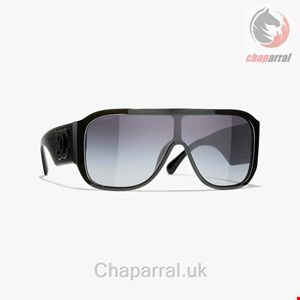 عینک آفتابی زنانه شنل فرانسه CHANEL UMSCHLIESSENDE SONNENBRILLE 5466B 1707/S6