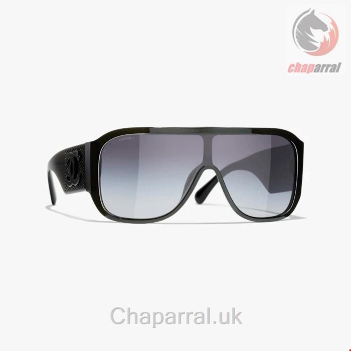 عینک آفتابی زنانه شنل فرانسه CHANEL UMSCHLIESSENDE SONNENBRILLE 5466B 1707/S6