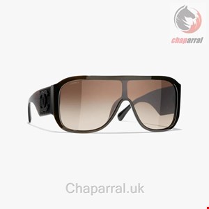 عینک آفتابی زنانه شنل فرانسه CHANEL UMSCHLIESSENDE SONNENBRILLE 5466B 1706/S5