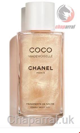 ژل براق بدن زنانه کوکو مادمازل 250 میل شنل فرانسه CHANEL COCO MADEMOISELLE FRAGMENTS DE NACRE SHIMMERING BODY GEL 250ml