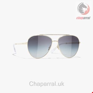 عینک آفتابی زنانه شنل فرانسه CHANEL PILOTENSONNENBRILLE 4279B C159/S6