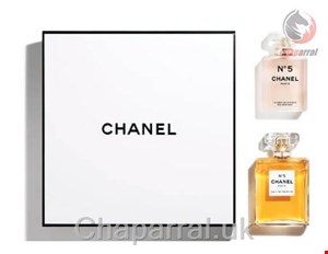  ست 2 تایی عطر ادو پرفیوم اسپری معطر کننده مو N05 زنانه  شنل فرانسه CHANEL N05 COFFRET  EAU DE PARFUM 100 ML and PERFUMED HAIR SPRAY 35 ML