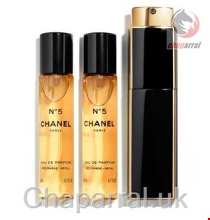 ست عطر ادو پرفیوم زنانه 3 تایی 20 میل N05  شنل فرانسه CHANEL N05 EAU DE PERFUME SPRAY 3 20ml