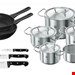  سرویس قابلمه و چاقو 14 پارچه زولینگ آلمان ZWILLING 14-tlg Kochgeschirr und Messerset TWIN Classic 00067-SET-DE