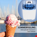 بستنی ساز خانگی 1/5 لیتری جینوجلاتی سینتروکس آلمان Syntrox Eismaschine Pamplona für Softeis  Frozen Joghurt