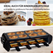  گریل راکلت پز پنکیک ساز سینتروکس آلمان  Syntrox Germany Raclette Grill Set Liestal mit Wechselplatten