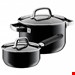  سرویس قابلمه 2 پارچه وی ام اف آلمان WMF Fusiontec Mineral Kochgeschirr-Set-2-teilig-Black