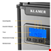  یخ ساز رومیزی کلمر KLAMER Elektrischer Eiswürfelbereiter 12 kg (72193)