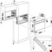  مایکروویو 22 لیتری توکار باکنشت آلمان BAUKNECHT EINBAUMIKROWELLE: FARBE EDELSTAHL - EMNK5 2438 PT