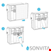  دستگاه تصفیه آب رومیزی خانگی سان ویتا SONVITA Kalk- und Wasserfilter PURA UP, Osmoseanlage