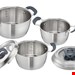  سرویس قابلمه 6 پارچه تفال فرانسه Tefal Topf-Set Ovation Edelstahl Set  6 tlg