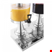  کلمن 3 عددی شیشه ای شیردار پایه فلزی رویال کترینگ آلمان Royal Catering Saftspender - 3 x 7 Liter RCSD-3