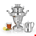  سماور برقی 1.3 لیتری بیم آلمان BEEM Samowar Romanov/Samowar Rebecca Teekanne 1,3 l komplett, Edelstahl 