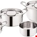 سرویس قابلمه 7 پارچه تفال فرانسه Tefal Topf-Set Premium Inox Induction Wave Edelstahl Set