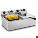 دستگاه سرخ کن برقی 2 لگن رومیزی رویال کترینگ آلمان Royal Catering Elektro-Fritteuse - 2 x 10 Liter - Timer - 230 V RCTF 10DB 