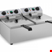 دستگاه سرخ کن برقی 2 لگن رومیزی رویال کترینگ آلمان Royal Catering Elektro-Fritteuse - 2 x 10 Liter - Timer - 230 V RCTF 10DB 